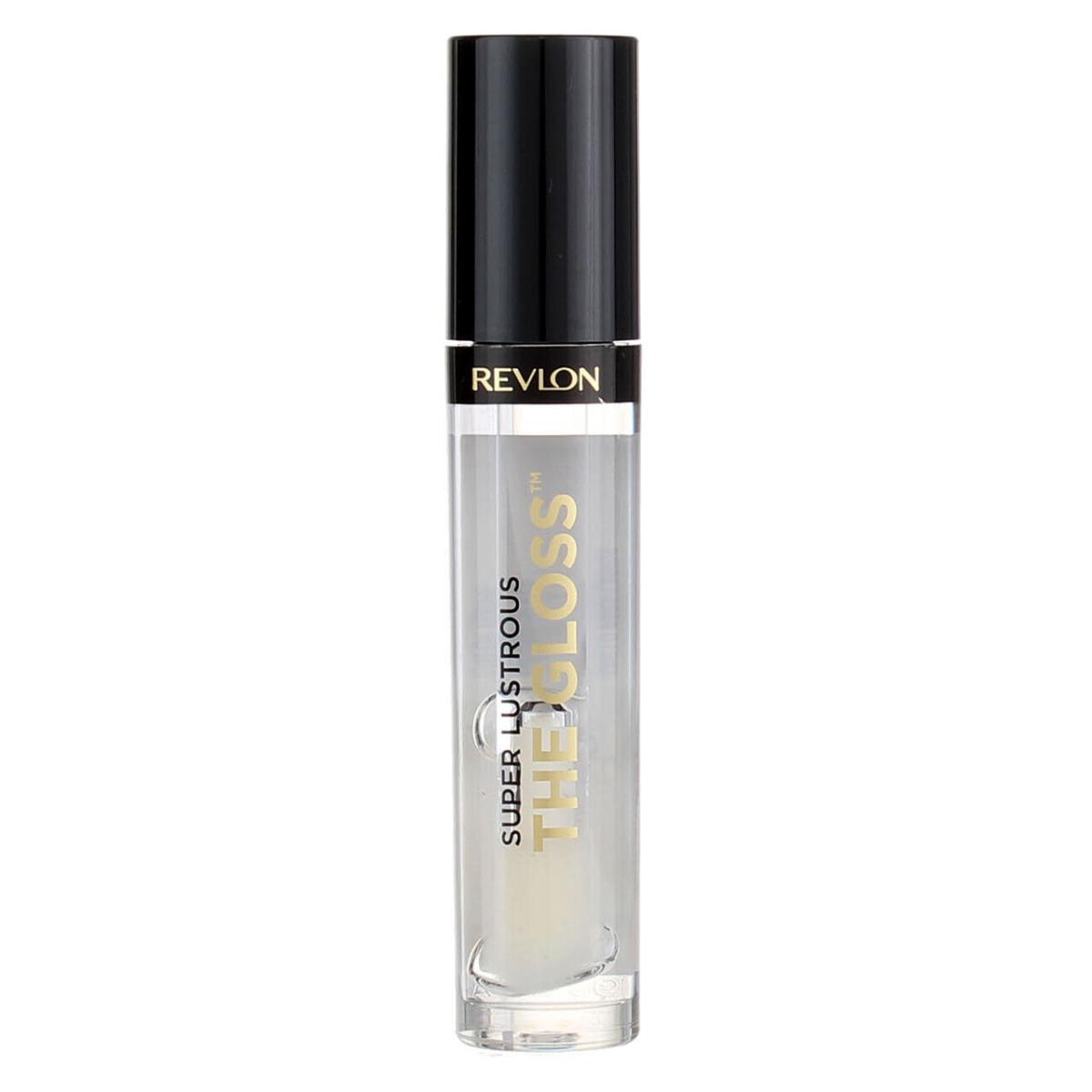 4 Pack Revlon Super Lustrous The Gloss Lip Gloss Crystal Clear 200 0.13 fl oz