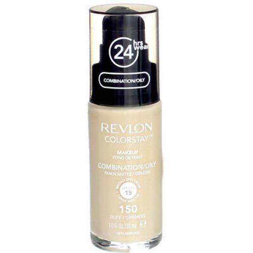 3 Pack Revlon Colorstay Makeup Foundation For Combination Oily Sk