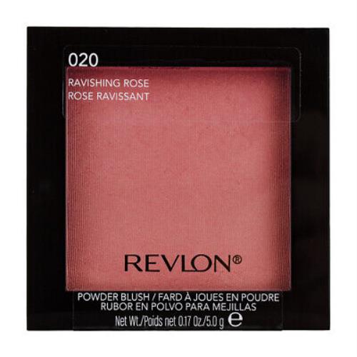 5 Pack Revlon Powder Blush Ravishing Rose 20 0.17 oz