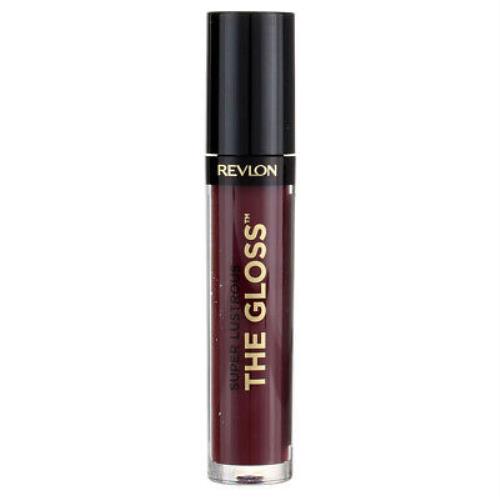4 Pack Revlon Super Lustrous The Gloss Lip Gloss Black Cherry 265 0.13 fl oz