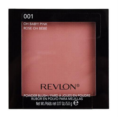 4 Pack Revlon Powder Blush Oh Baby Pink 1 0.17 oz