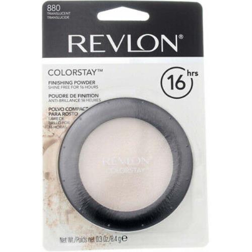 4 Pack Revlon Colorstay Translucent Pressed Powder Translucent 880 0.3 oz
