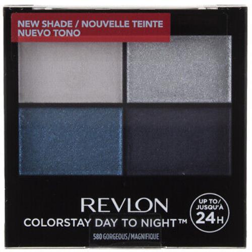 6 Pack Revlon Colorstay Day To Night Eyeshadow Quad Gorgeous 0.16 oz