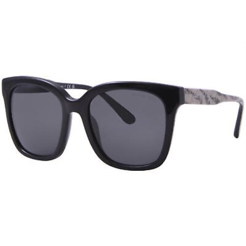 Michael Kors San-marino MK2163 300587 Sunglasses Women`s Black/dark Grey 52mm