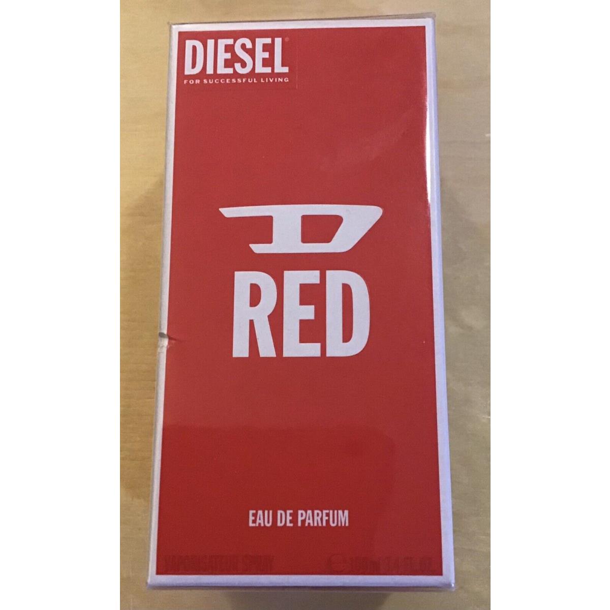 2024 Diesel D Red Eau De Parfum 100ml /3.4 Oz. Spray