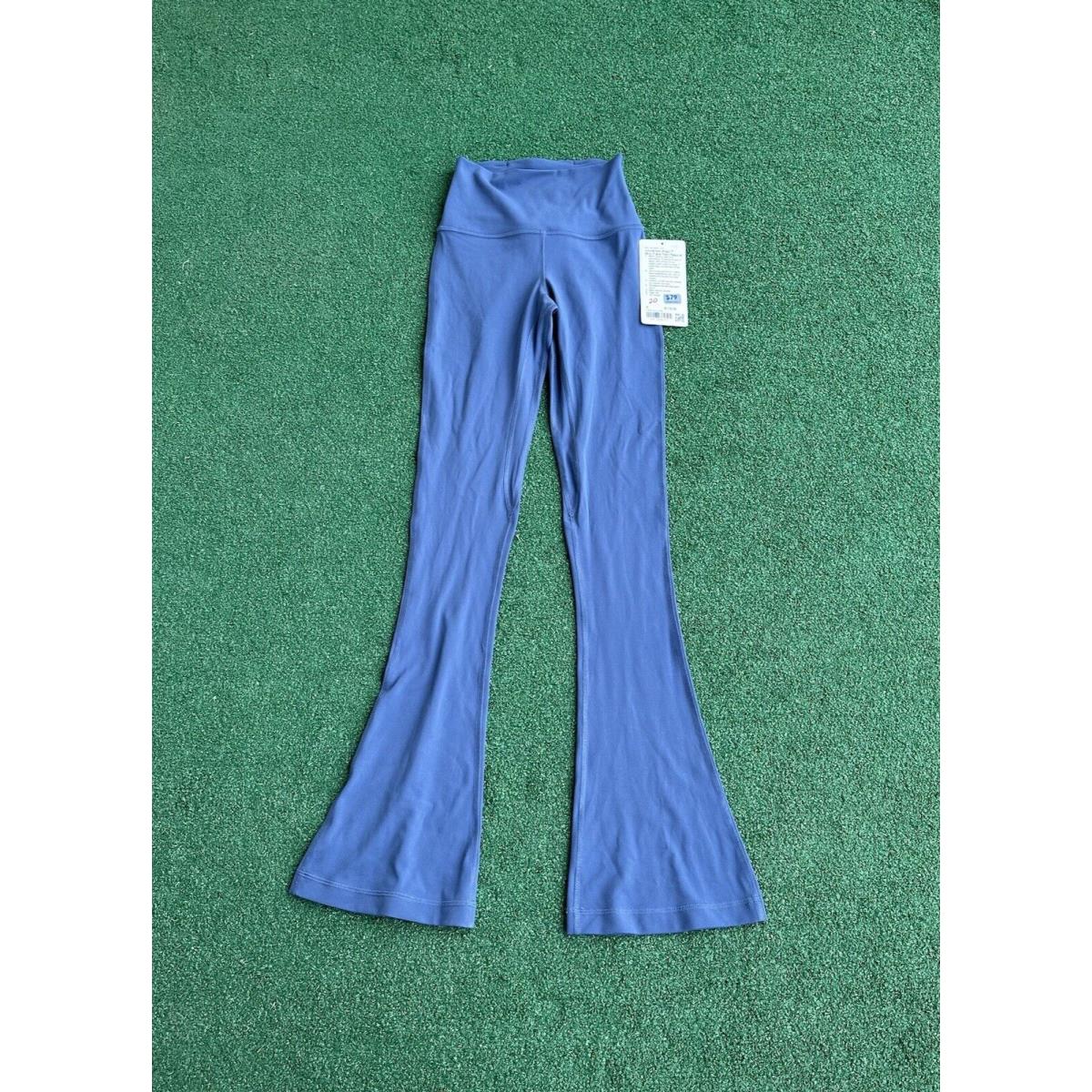 Lululemon Align High Rise Mini-flare Navy Activewear Pants 32 Womens 2