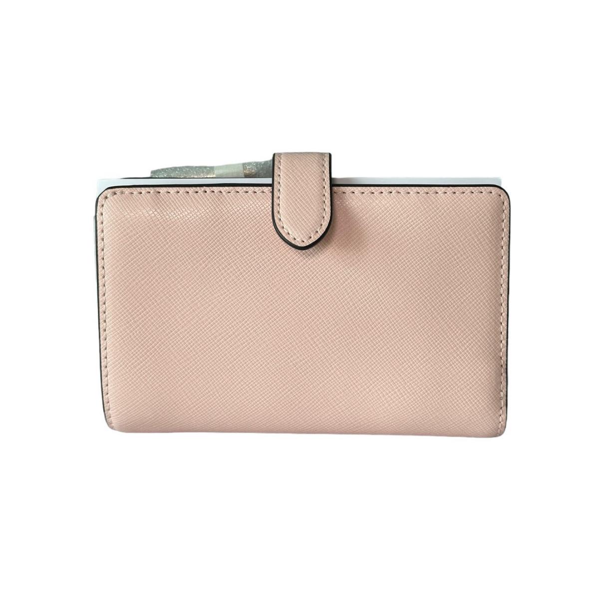 Kate Spade Madison Medium Compact Bifold Wallet in Conch Pink