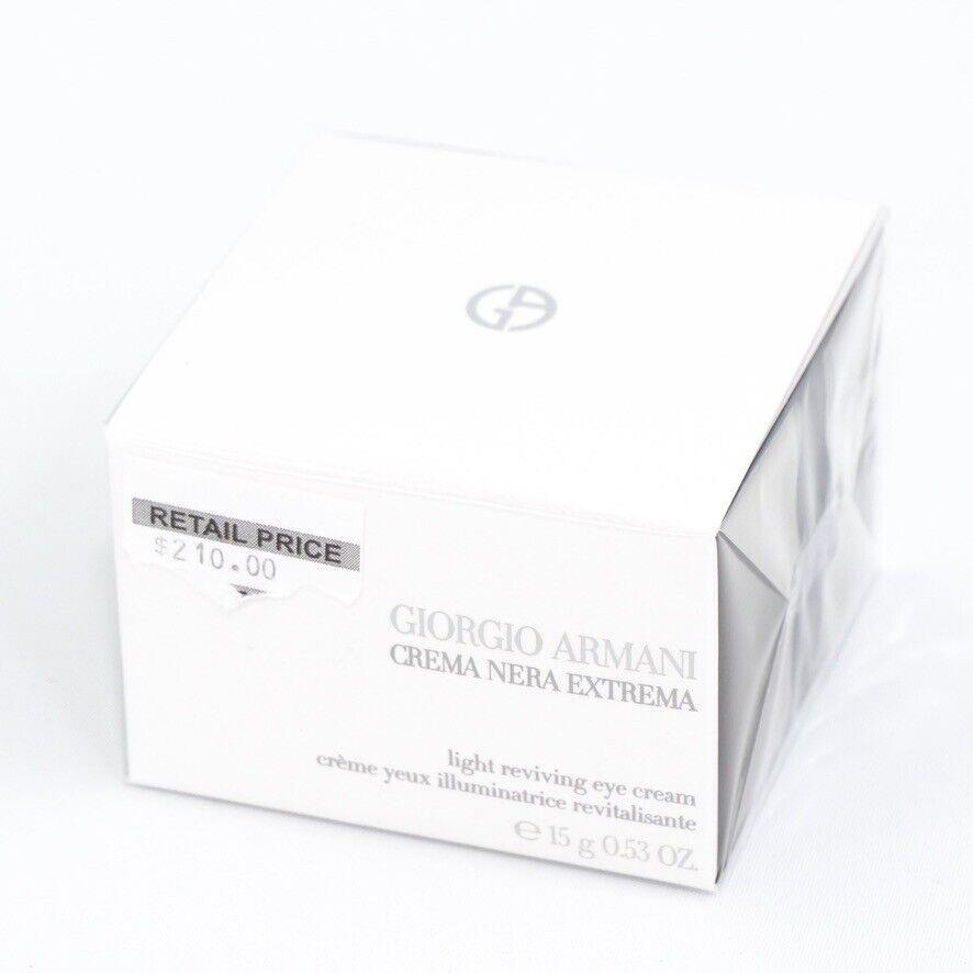 Giorgio Armani Crema Nera Light Reviving Eye Cream 0.53oz