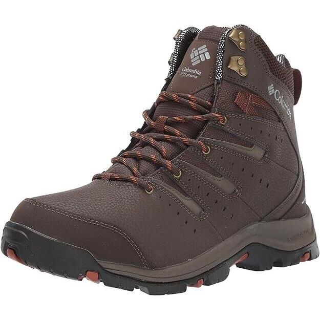 Columbia Men`s Gunnison Ii Omni-heat Snow Boot Cordovan/dark Adobe Omni-heat