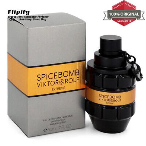 Spicebomb Extreme Cologne 1.7 oz Edp Spray For Men by Viktor Rolf