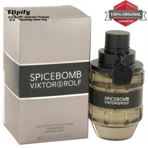 Spicebomb Cologne 1.7 oz Edt Spray For Men by Viktor Rolf