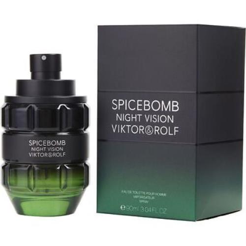 Spicebomb Night Vision by Viktor Rolf 3.0 oz Edt Cologne For Men