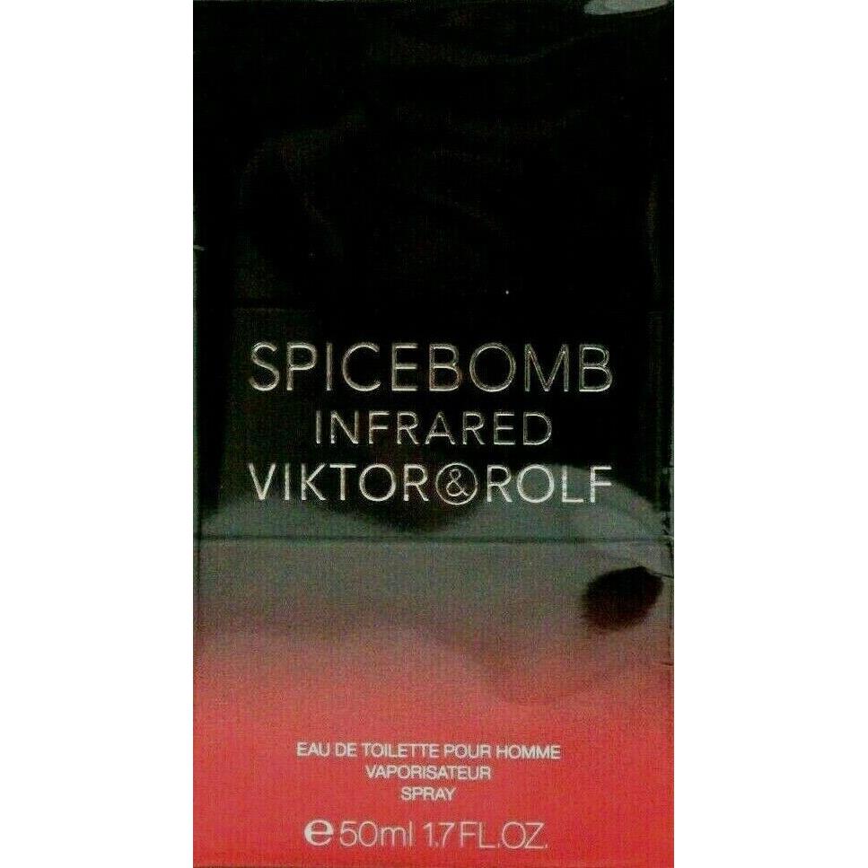 Viktor Rolf Spicebomb Infrared Eau DE Toilette For Men 1.7 Oz / 50 ml