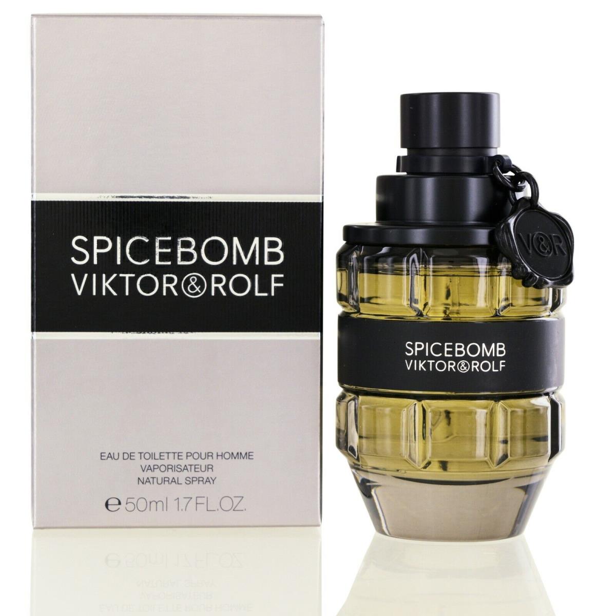 Spicebomb For Men by Viktor Amp Rolf Eau De Toilette Spray 1.7 Oz
