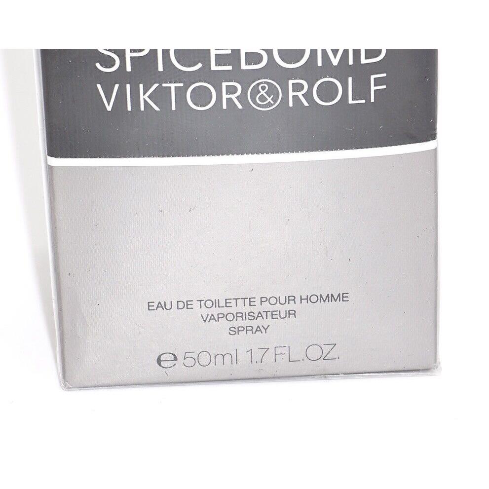 Viktor Rolf Spicebomb Eau De Toilette 1.7oz. Smashed Box