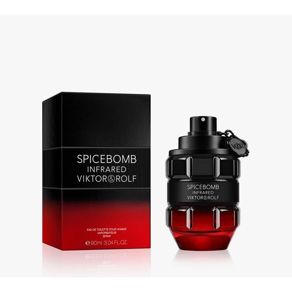 Spicebomb Infrared by Viktor Rolf 3.04oz Edt For Men Box