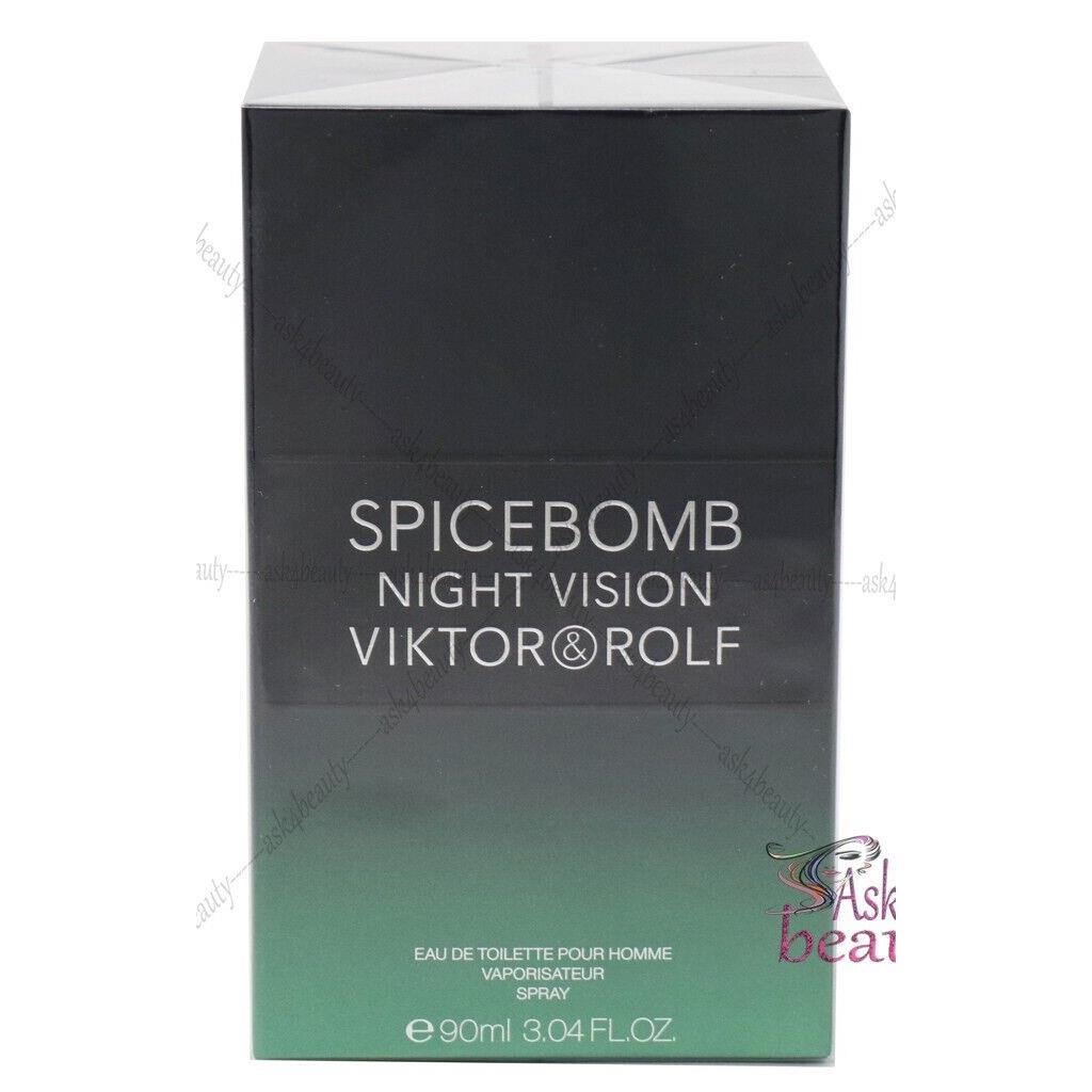 Spicebomb Night Vision by Viktor Rolf Edt Spray 3.0oz For Men