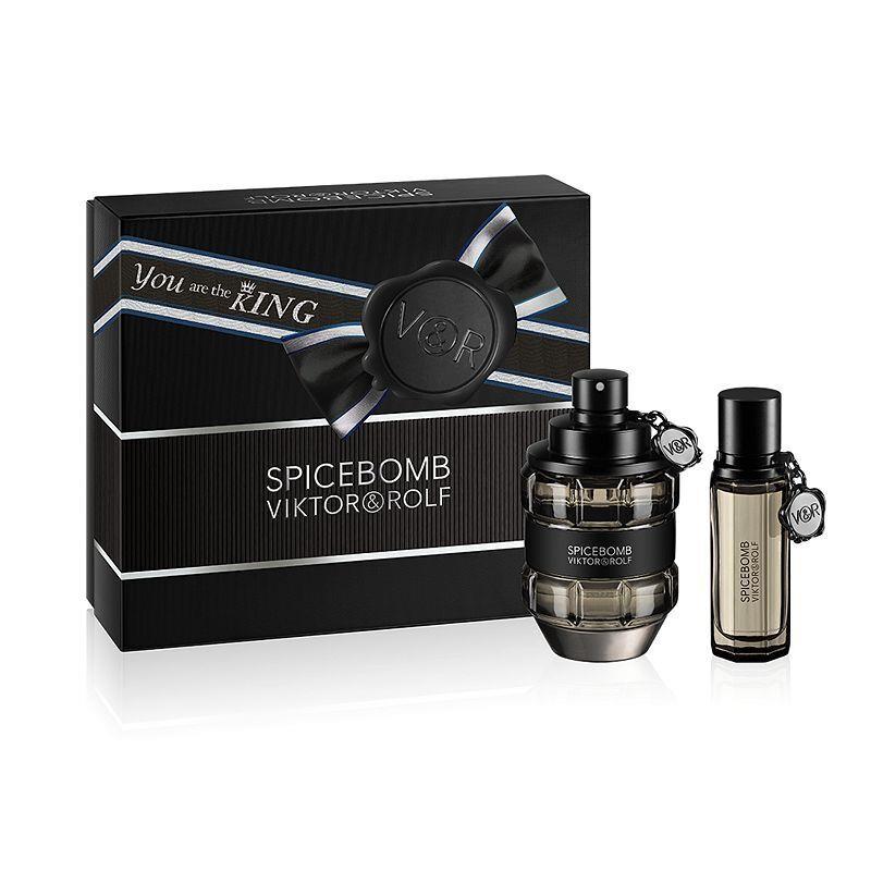 Viktor Rolf Spicebomb Eau de Toilette Gift Set 3.04 OZ + 0.68 OZ Edt Spray Set