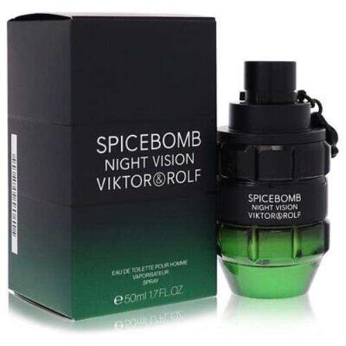 Spicebomb Night Vision by Viktor Rolf Eau De Toilette Spray 1.7 oz For Men