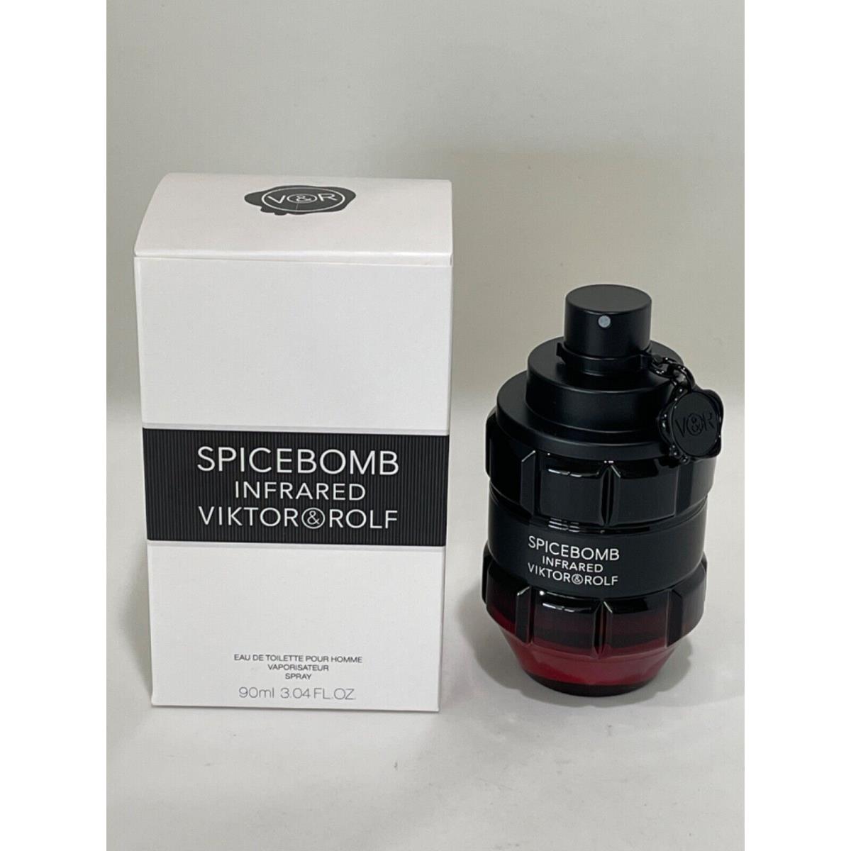 Viktor Rolf Spicebomb Infrared Eau DE Toilette Spray 3.04 OZ White Box