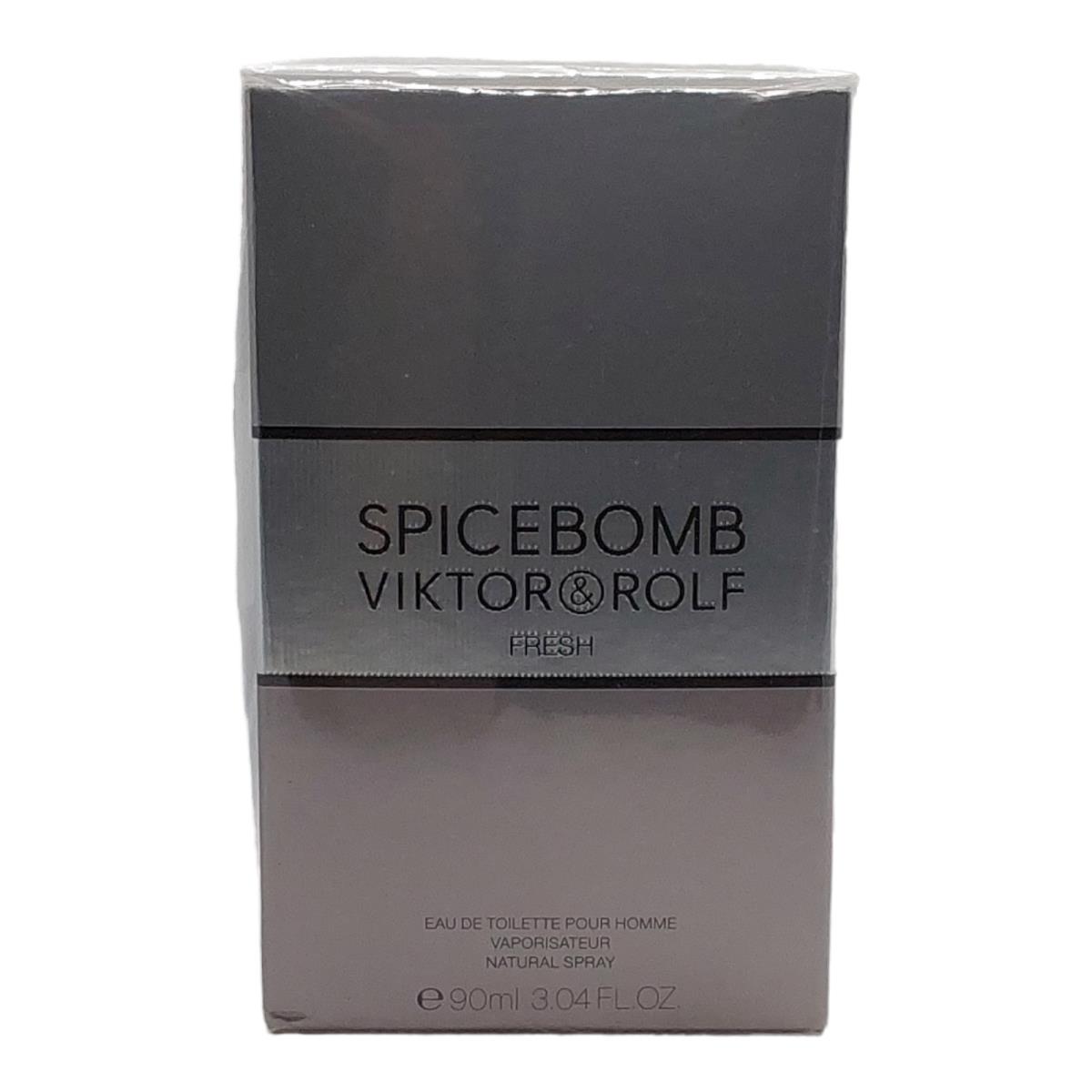 Viktor Rolf Spicebomb Fresh Eau De Toilette 3.04oz 90ml Edt Cologne Men