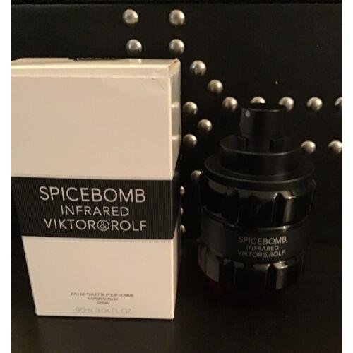 Viktor Rolf Spicebomb Infrared Eau DE Toilette Spray 3.04 OZ White Box