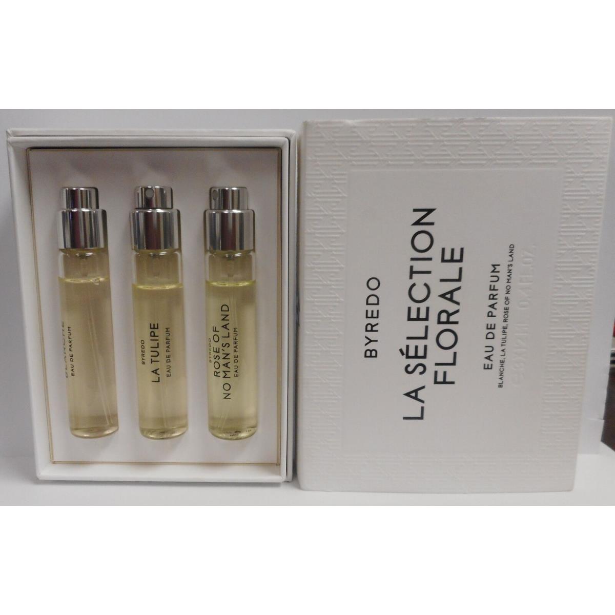 Byredo La S Lection Florale 3-Piece Eau De Parfum Set 0.4 Fl. Oz. Ea 80% Full