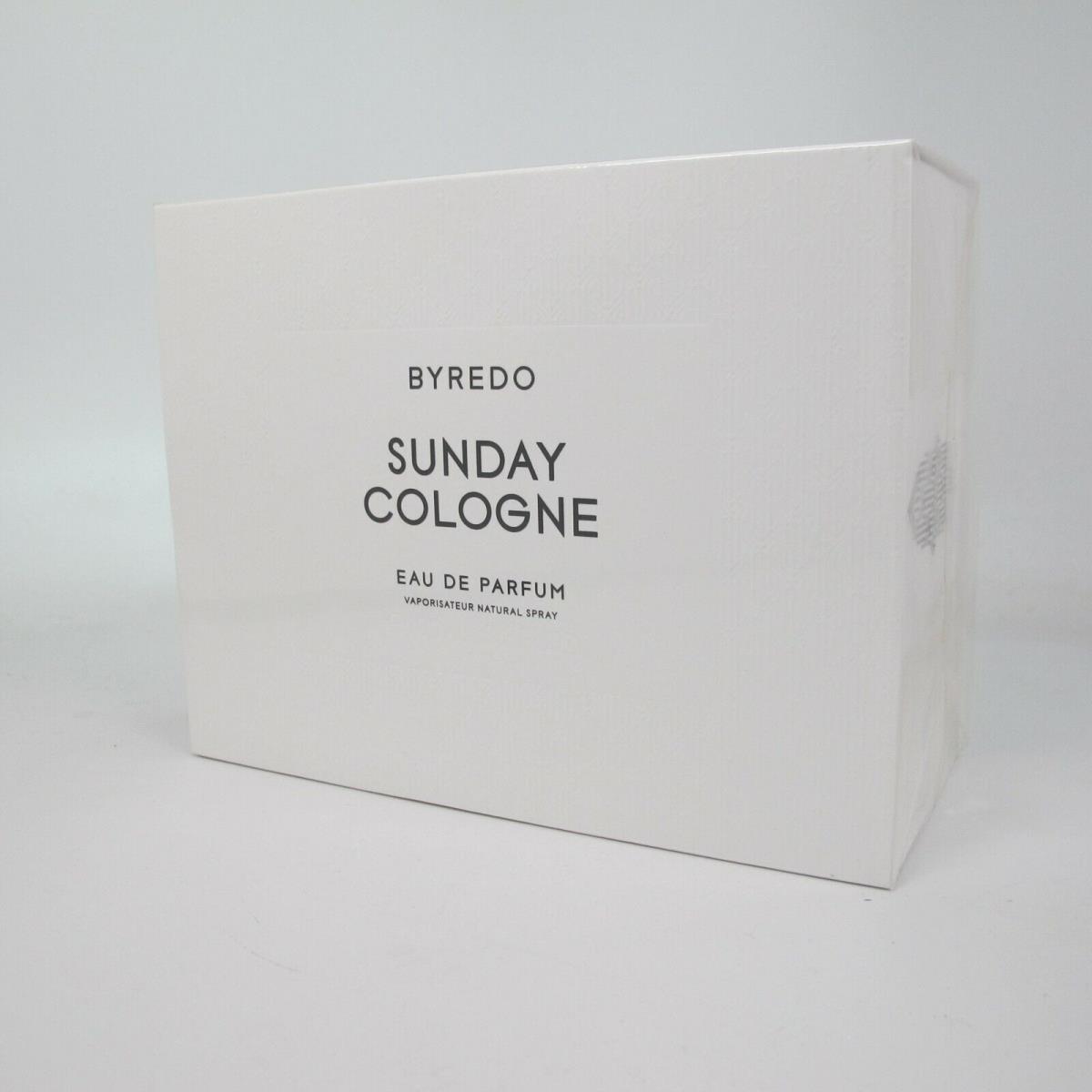 Sunday Cologne by Byredo 100 Ml/ 3.3 oz Eau de Parfum Spray