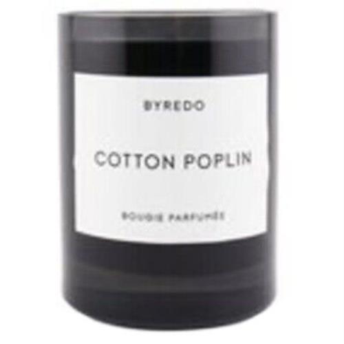 Byredo Unisex Cotton Poplin Scented Candle 8.4 oz Fragrances 7340032810622