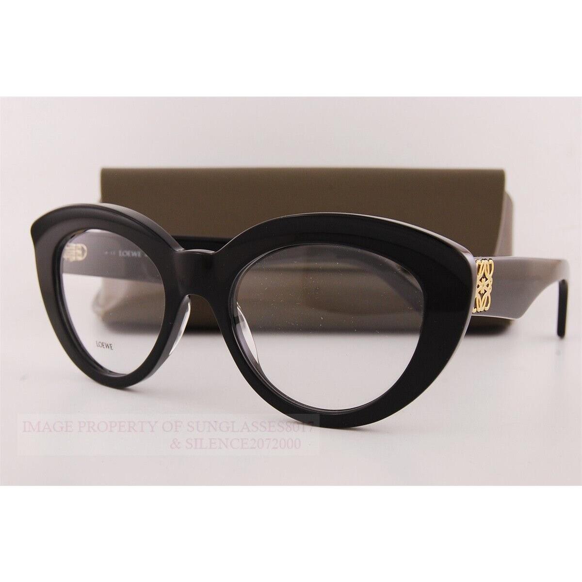Loewe Eyeglass Frames LW 50058I 001 Black For Women Size 51mm