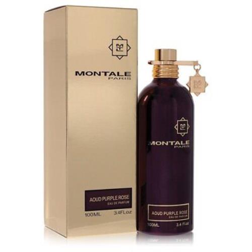 Montale Aoud Purple Rose by Montale Eau De Parfum Spray Unisex 3.4 oz