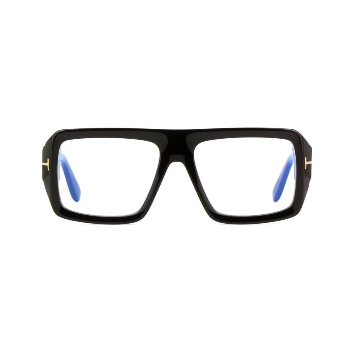 Tom Ford FT5903-B Blue Block Shiny Black 001 Eyeglasses