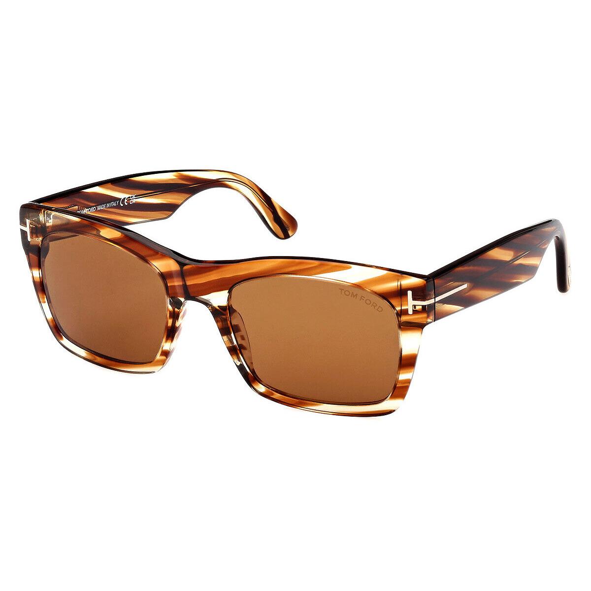 Tom Ford Men`s Nico 56mm Havana Sunglasses FT1062-56E-56