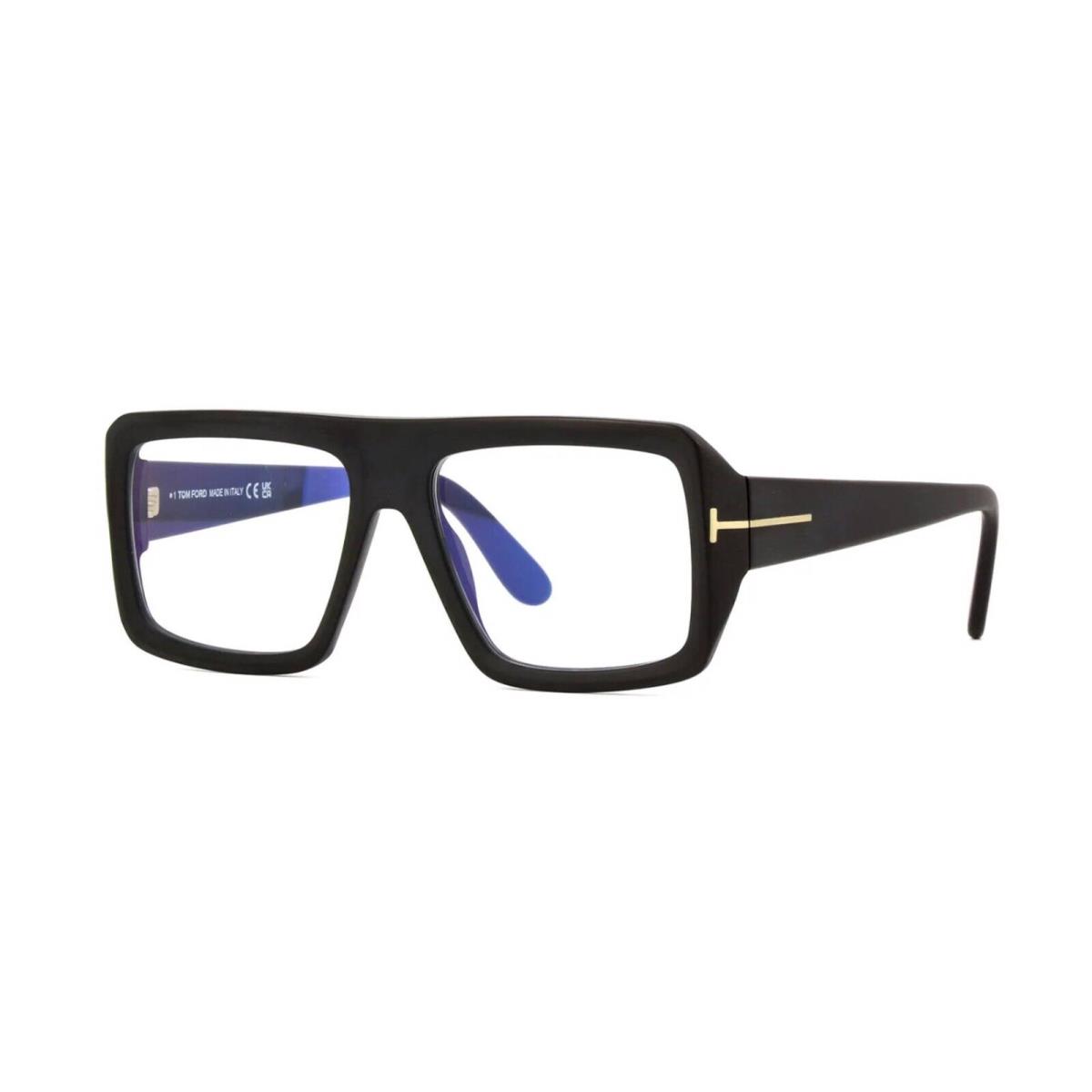 Tom Ford FT5903-B Blue Block Matte Black 002 Eyeglasses