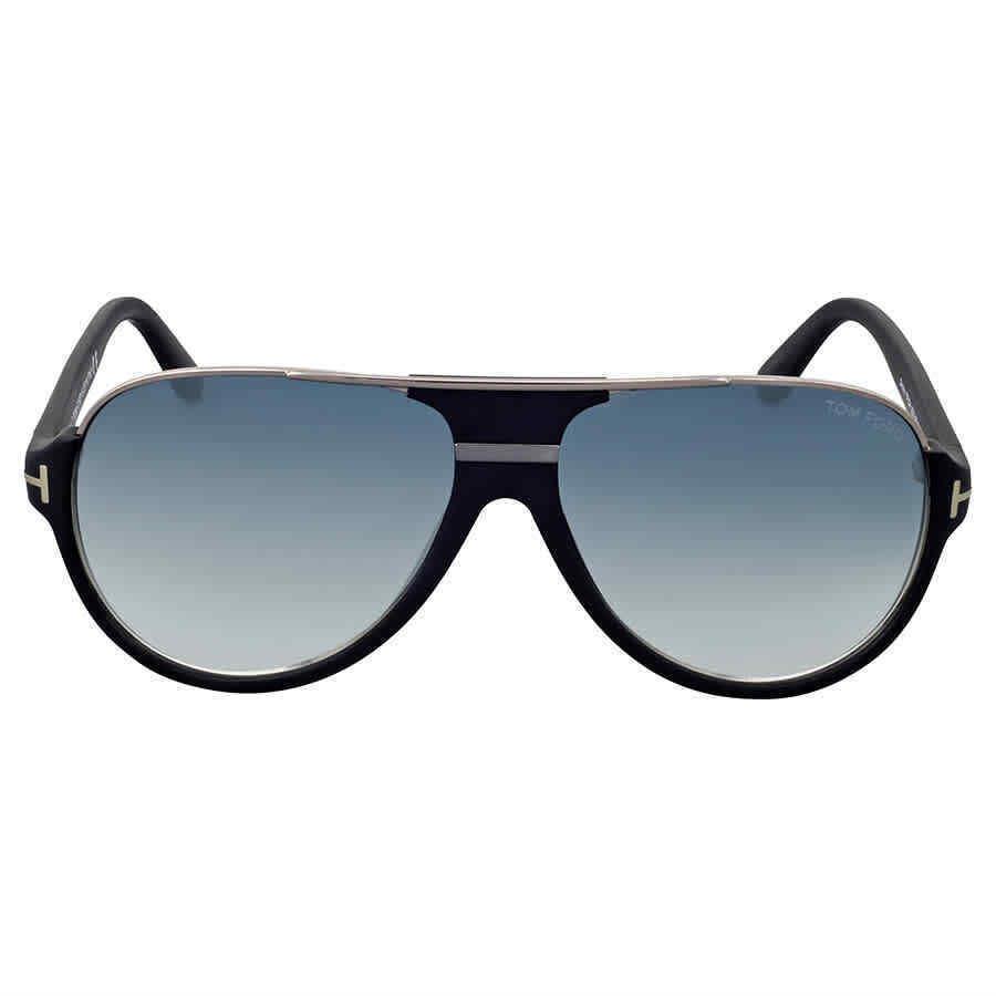 Tom Ford Dimitry Blue Gradient Pilot Men`s Sunglasses FT0334 02W 59