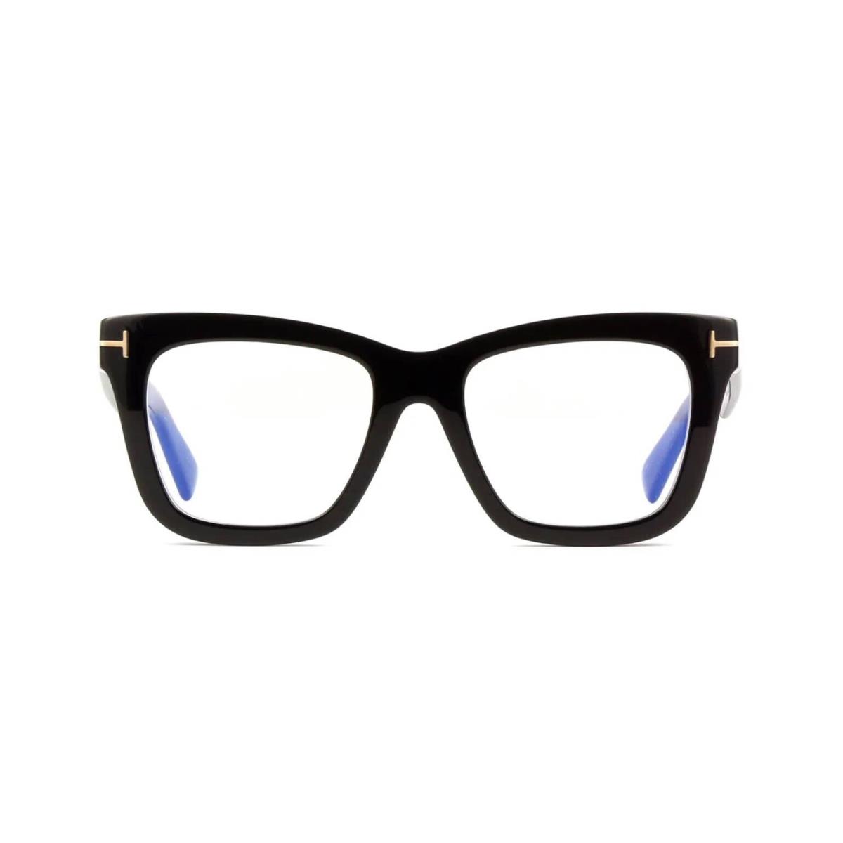 Tom Ford FT 5881-B Blue Block Shiny Black 001 Eyeglasses