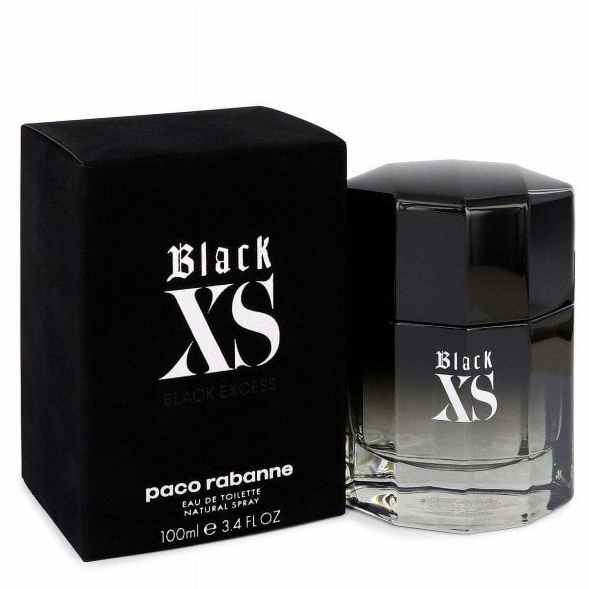 Xs Black Pour Lui by Paco Robanne Edt For Men 3.4 fl oz