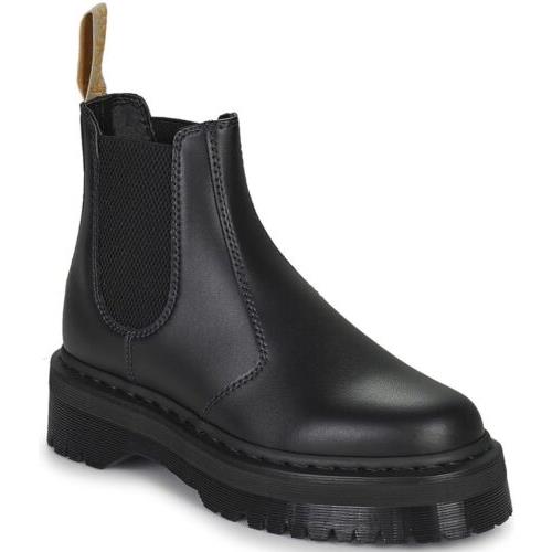 Dr. Martens V 2976 Quad Chelsea Boots Black Felix Rub Off: sz Women 8 / Men 7