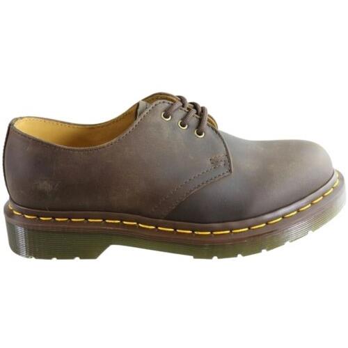 Dr Martens 1461 Gaucho Crazy Horse Lace Up Comfortable Unisex Shoes - Leather