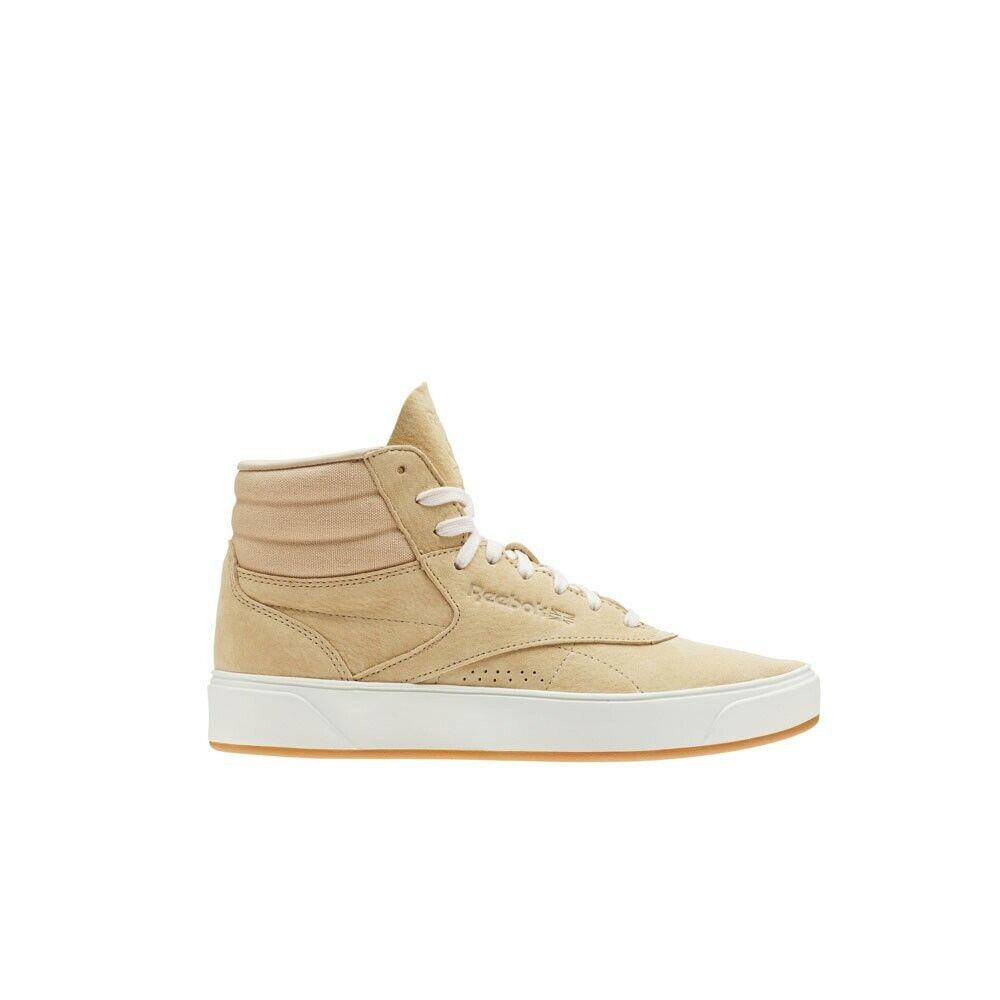 Reebok Classics Freestyle Hi Nova Mid-sahara/chalk/gum Women`s Shoes CN3852 - Mid-Sahara/Chalk/Gum