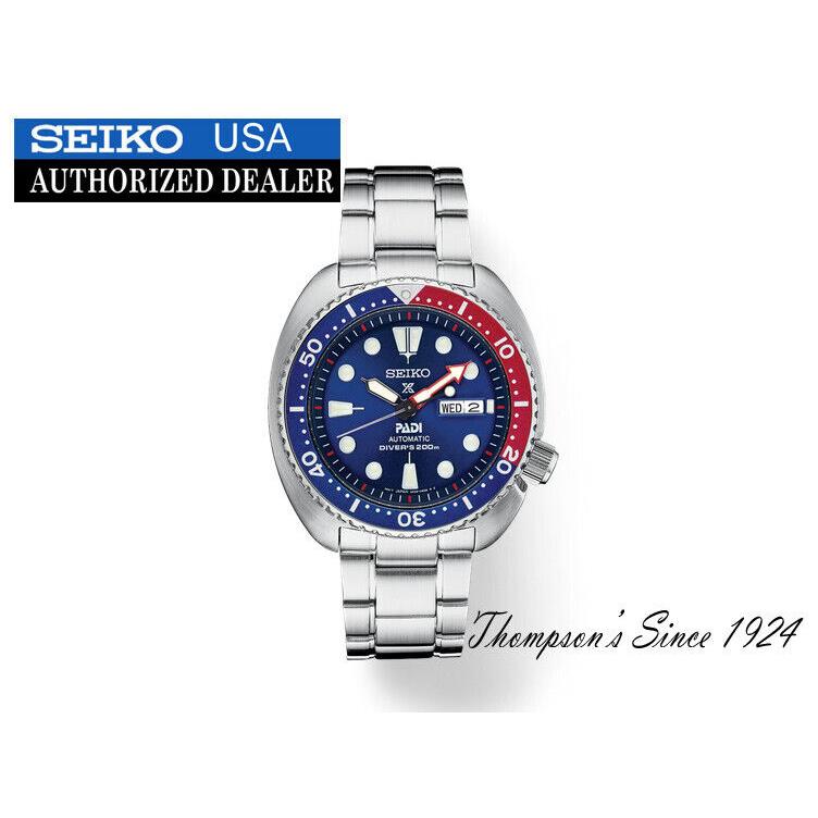 Seiko SRPE99 Men`s Prospex Diver Stainless Steel Automatic Blue Dail