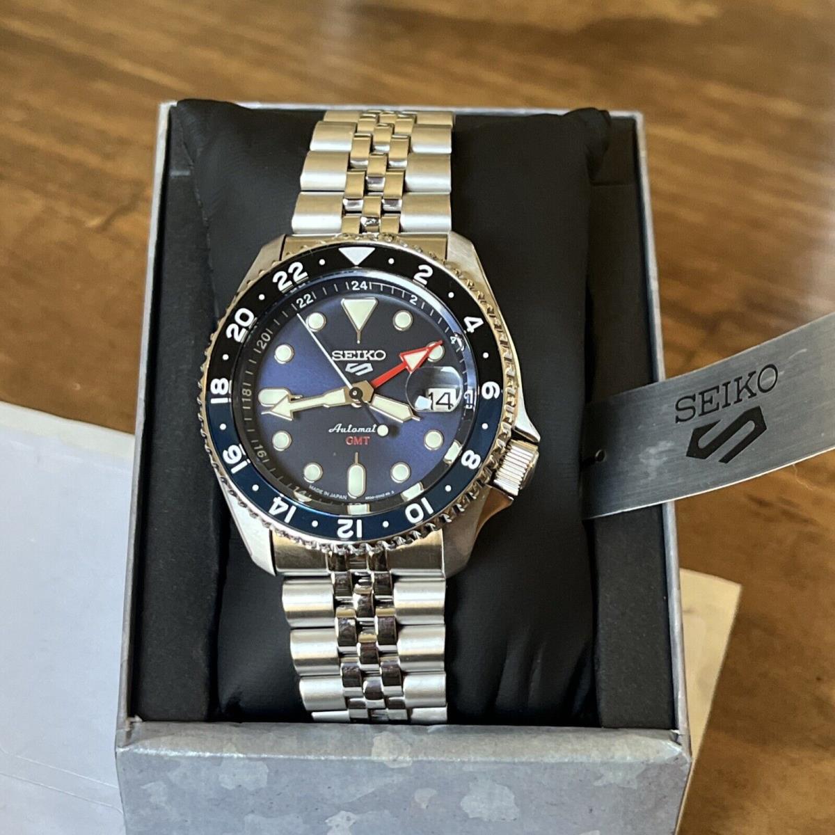 Seiko 5 Skx Sport Automatic Gmt Stainless Steel Men`s Watch - SSK003 Msrp: