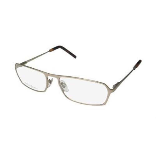 Yves Saint Laurent 2326 Eyeglasses Rectangular 53-17-135 Silver Metal