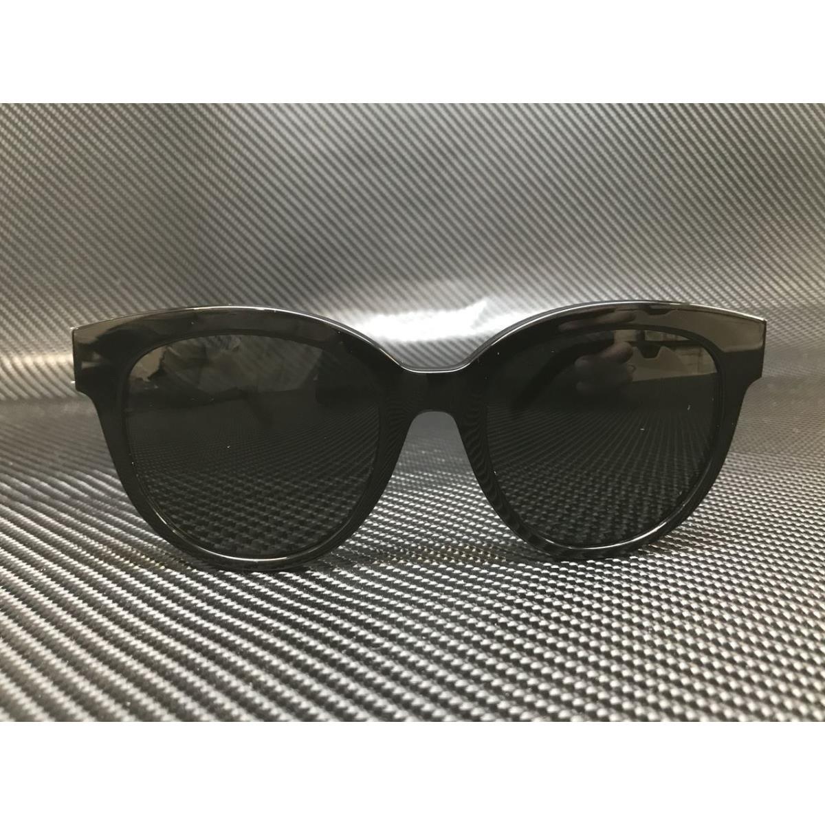 Saint Laurent SL M29 003 Black Round 52 mm Women`s Sunglasses