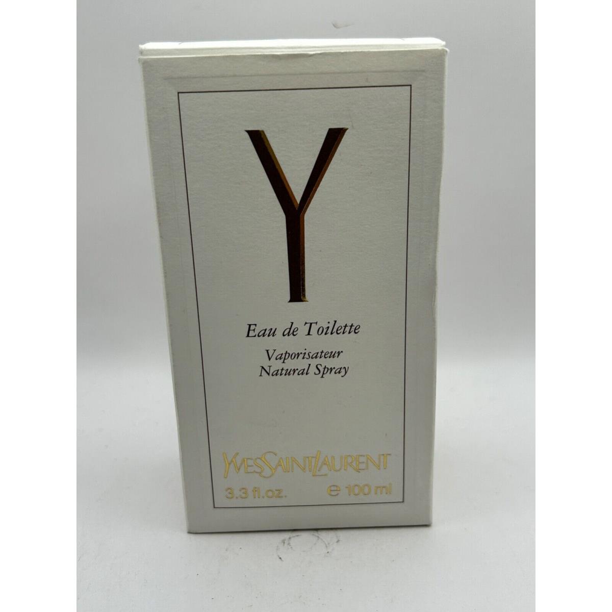 Yves Saint Laurent Y 100ML Edt Spray