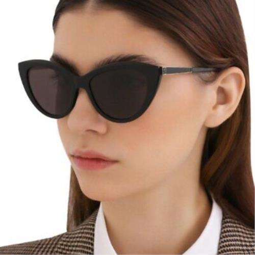 Yves Saint Laurent SLM81-002-55 Havana Sunglasses