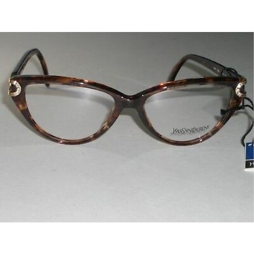 Yves Saint Laurent 5006 Y506 55 16 135 Tortoise Cats Eye Eyeglasses Frames