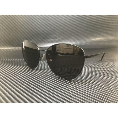 Saint Laurent SL 486 001 Black Round 57 mm Women`s Sunglasses