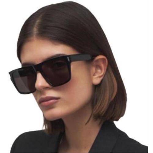 Yves Saint Laurent SL-424-002-56 Havana Sunglasses