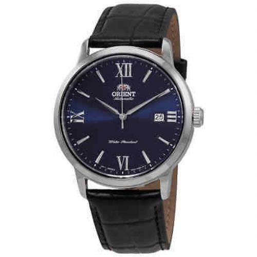 Orient Contemporary Automatic Blue Dial Men`s Watch RA-AC0F11L10B